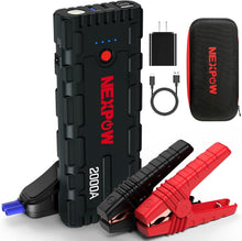 Load image into Gallery viewer, Compact Car Jump Starter with Intelligent Safety Features &amp; Dual Device Charging