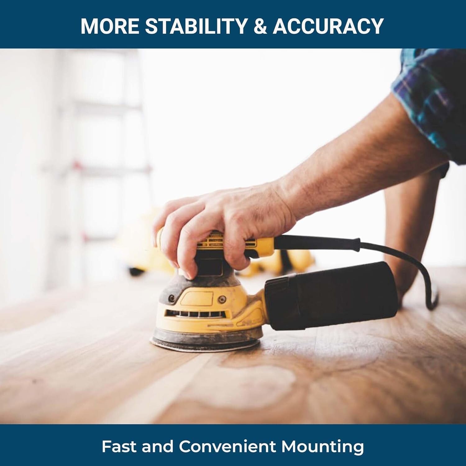 Durable 80 Grit Sanding Discs Roll - 6" PSA Aluminum Oxide for Orbital Sanders