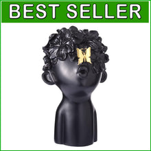 Load image into Gallery viewer, Stylish Black Decorative Figurine with Beautiful Butterfly for Home Elegance