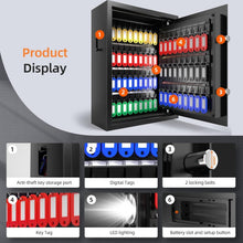 Load image into Gallery viewer, Professional Key Lock Box - Secure Storage for 71 Keys, Easy Access Design