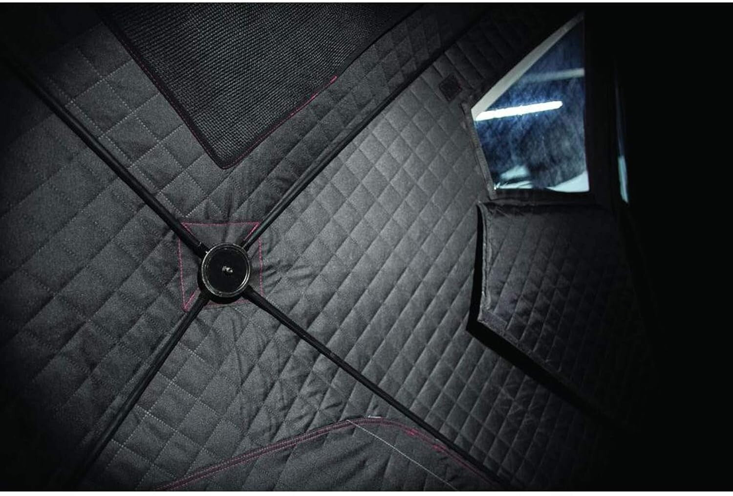 FatFish 949i Wide-Bottom Ice Shelter - Insulated 61 sqft, Easy Setup, Heavy-Duty