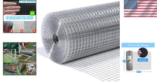 Load image into Gallery viewer, 19 Gauge 1/2" Galvanized Fence Mesh Roll - Ideal for Gardens &amp; Critter Control