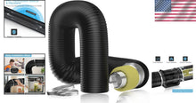 Load image into Gallery viewer, 4-Layer Insulated Flexible Duct - 6'' x 8 Ft, Ideal for HVAC and Noise Control