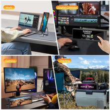 Load image into Gallery viewer, 8.8 Inch Touchscreen Monitor - HD IPS Display for Raspberry Pi and PC Monitoring