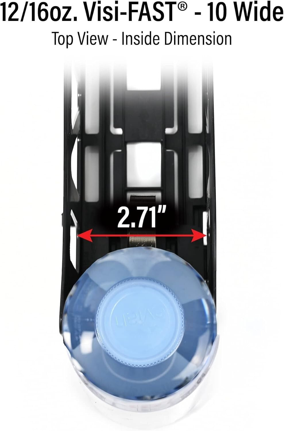 Effortless Fridge Organization: Visi-FAST Drink Dispenser for Home or Commercial