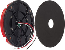 Load image into Gallery viewer, Red 7-Inch Round LED Trailer Lights - 2Pcs Set with Built-in Reflex Reflector
