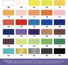 Load image into Gallery viewer, Ultimate 30 Colors Acrylic Paint Pens Set - Quick-Dry &amp; Waterproof Art Supplies