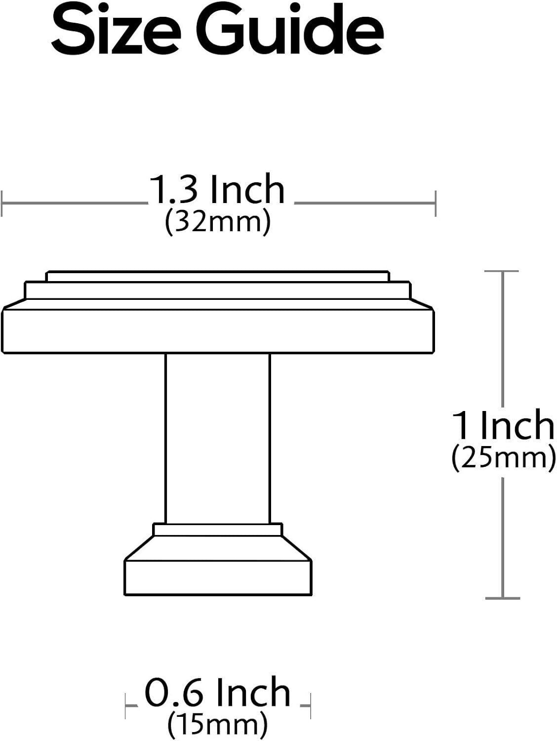 Sophisticated 10 Pack Antique Brass Cabinet Handles with Easy Install Feature