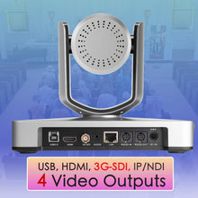 Load image into Gallery viewer, Compact 4K NDI Camera with AI Tracking &amp; Multiple Output Options for Churches