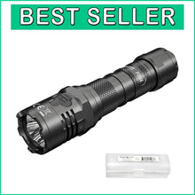 Load image into Gallery viewer, Lightweight Tactical Flashlight 4000 Lumens with LumenTac Organizer &amp; Holster