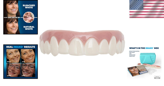 DIY Smile Makeover Upper Tooth Cover – Large Size Veneers for Perfection