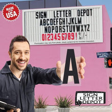 Load image into Gallery viewer, Premium 8” Flexible Letters and Numbers for Custom Outdoor Signage - 300 Pieces