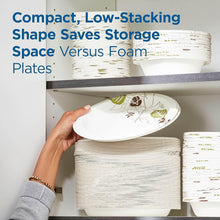 Load image into Gallery viewer, Sustainable 8.5" Medium-Weight Paper Plates - 500 Pack, Compostable &amp; Strong