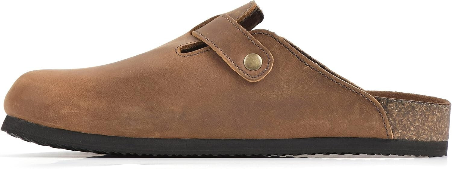 Cozy Women's Bari Clogs - Soft Suede and Buckle Detail for Everyday Comfort