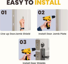 Load image into Gallery viewer, Ultimate Door Armor Mini Security Kit - 3 Pieces for Enhanced Home Protection