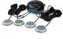 Load image into Gallery viewer, Complete 4 Outlet Pond Aerator Kit - Includes Weighted Air Stones and Tubing