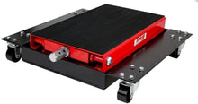 Load image into Gallery viewer, Wide Motorcycle Scissor Jack with Dolly - 1100 lbs Capacity for Easy Maintenance