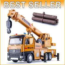 Load image into Gallery viewer, Imaginative Play Crane Truck Toy with Realistic Sounds - Perfect Gift for Kids