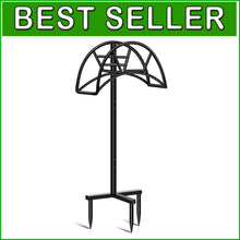 Load image into Gallery viewer, Detachable Heavy-Duty Freestanding Hose Holder - Elegant Outdoor Storage
