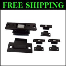 Load image into Gallery viewer, Silent Brass Roller Catch in Oil Rubbed Bronze - 4 Pack for Effortless Closure