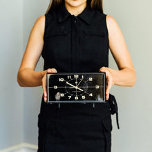 Load image into Gallery viewer, Wideboy Retro Analog Clock: Battery-Powered Silent Clock for Stylish Spaces