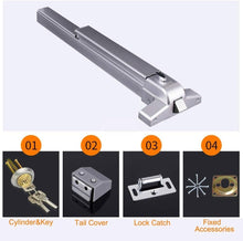 Load image into Gallery viewer, Versatile Panic Exit Push Bar for Indoor Use - 28" to 50" Door Compatibility