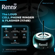 Load image into Gallery viewer, Hearing Impaired Caller Alert System: 117dB Loud Ringtone &amp; Flashing Light