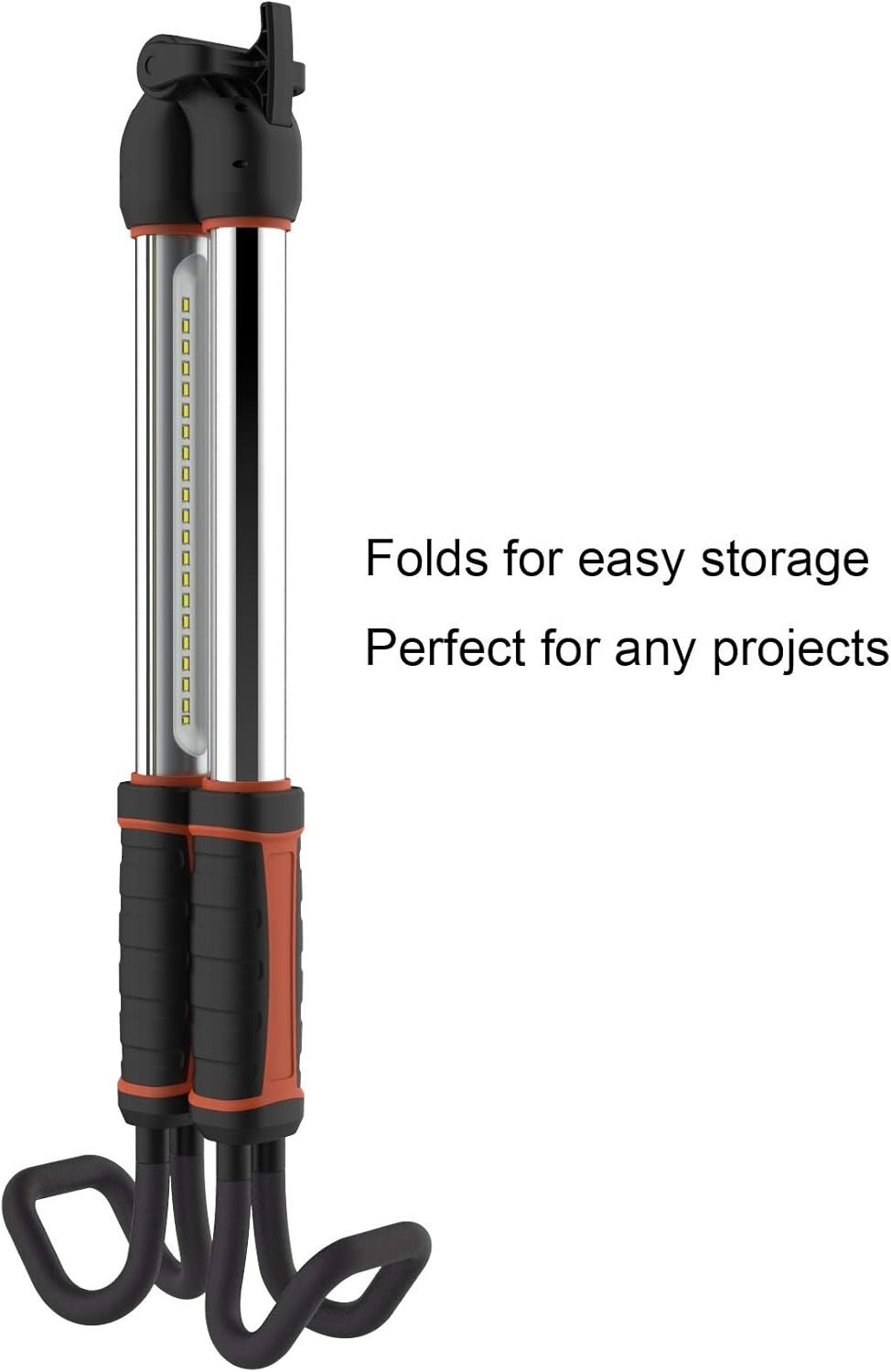 Portable 1400 Lumen LED Work Light - Ideal for Mechanics and Outdoor Activities