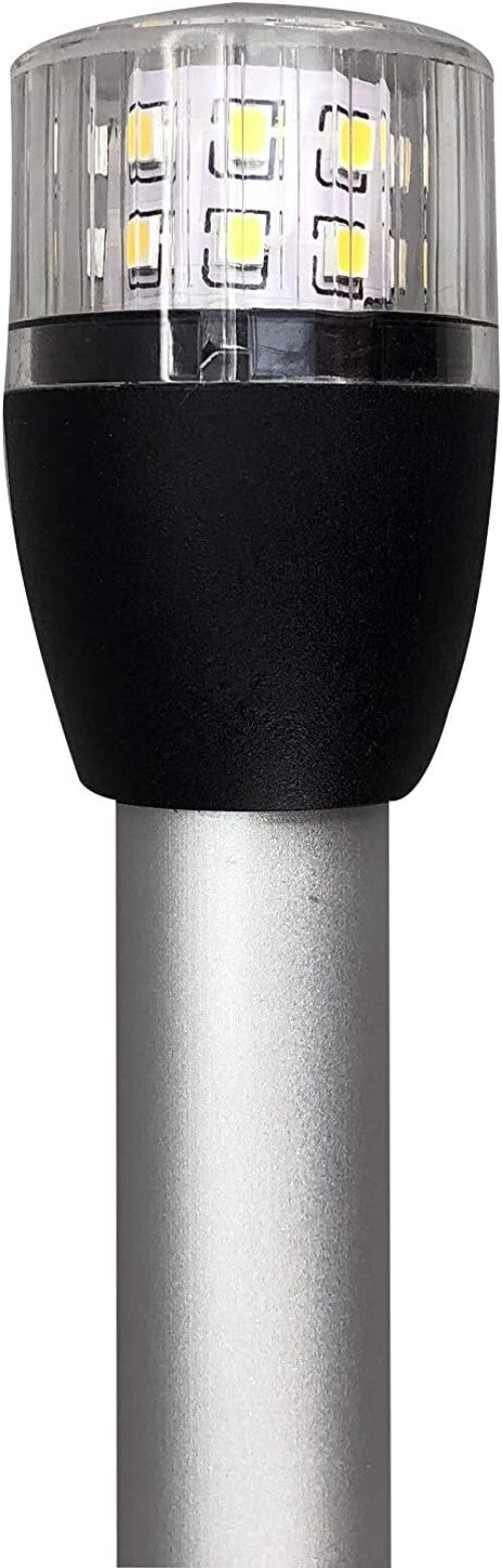 Waterproof 22-Inch Stern Light Pole Replacement for Pontoon & Yacht Safety