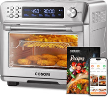 Load image into Gallery viewer, Smart 12-in-1 Air Fryer Toaster Oven Combo - 26QT Stainless Steel Masterpiece