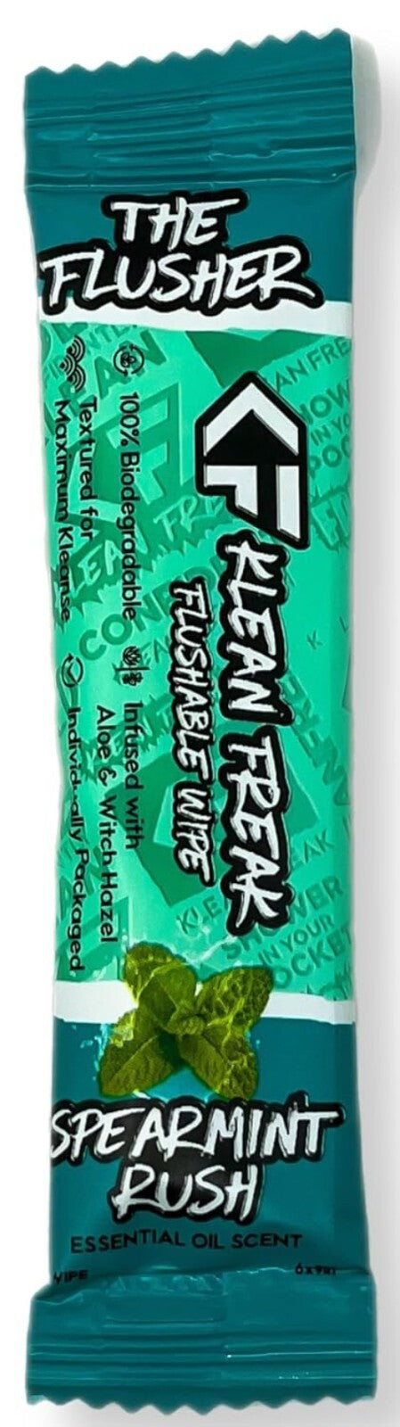 Eco-Friendly 100 Pack of Flushable Wipes - Alcohol-Free & Individually Wrapped