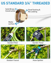Load image into Gallery viewer, 92FT Misting Cooling System with 26 Brass Nozzles for Ultimate Outdoor Comfort