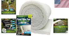 Load image into Gallery viewer, Premium 1-Inch Thick Koi Pond Filter Pad - Customizable White Bulk Roll
