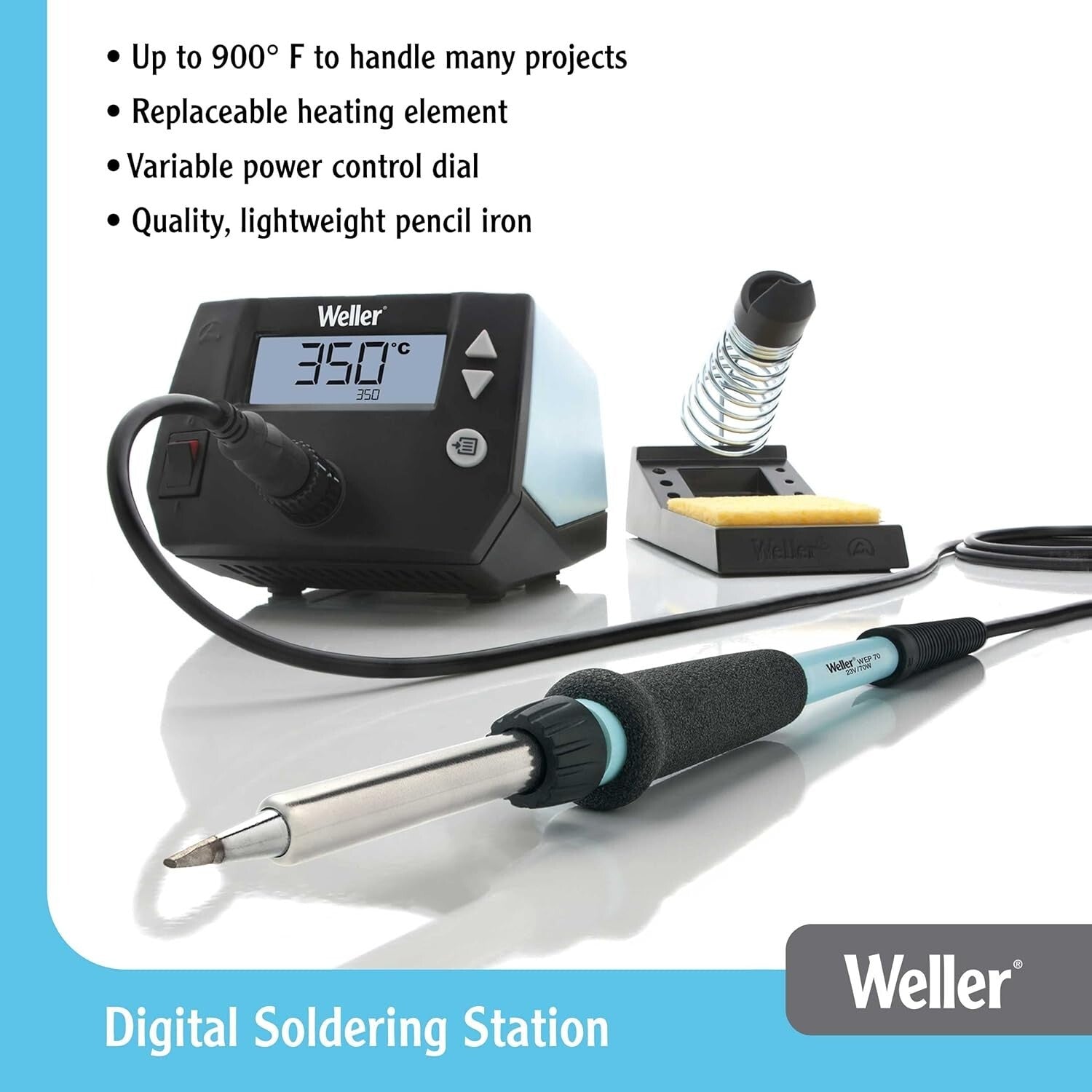 Efficient 70W Professional Digital Soldering Station with Temperature Stability