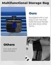 Load image into Gallery viewer, Heavy-Duty Folding Fender Rack for Boats - Fits Bumpers Below 10 Inches