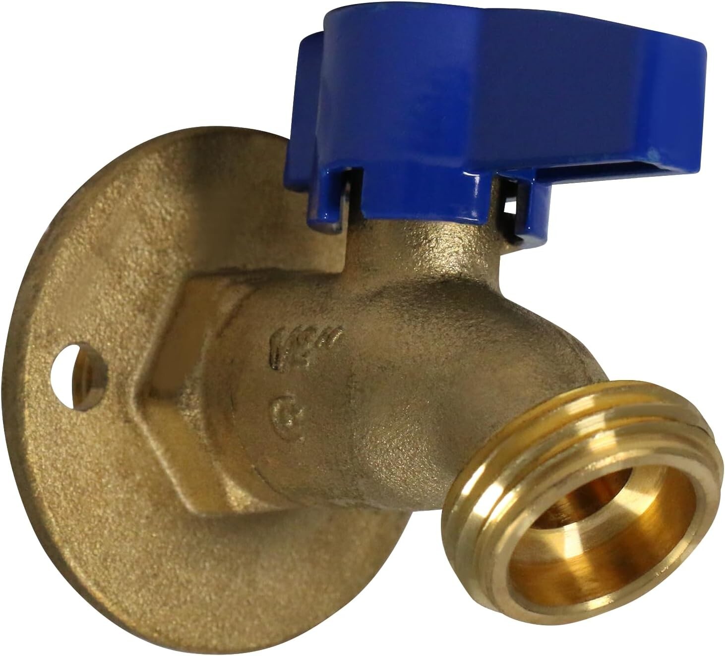 Easy-Install Brass Hose Bibbs 1/2 in MPT/Sweat & 3/4 in GHT - 1/4 Turn Operation