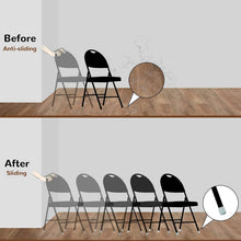Load image into Gallery viewer, 300 Pcs Heavy Duty Grey Folding Chair Leg Caps - Protect Floors Effortlessly