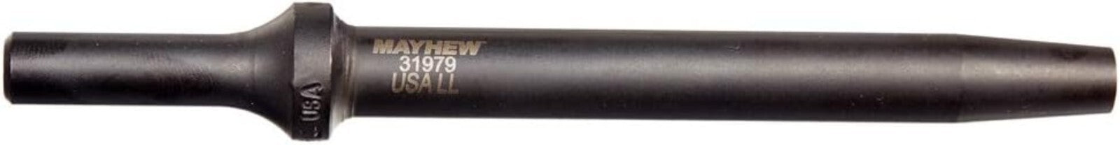 5-Piece Pneumatic Taper Punch Set with Black Oxide Finish for Precision Tasks