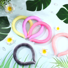 Load image into Gallery viewer, Comfortable 5 Pcs Neck Ice Wraps in Macaron Colors - Perfect for Outdoor Relief