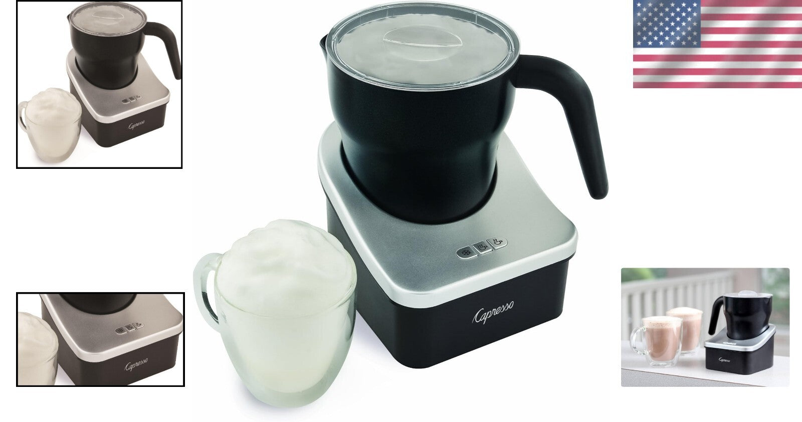 Froth PRO: Easy-to-Use Milk Frother for Cappuccinos & Luxurious Hot Chocolate