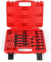 Load image into Gallery viewer, Professional Glow Plug Removal Tools - 22 Piece Kit with Heavy-Duty Toolbox
