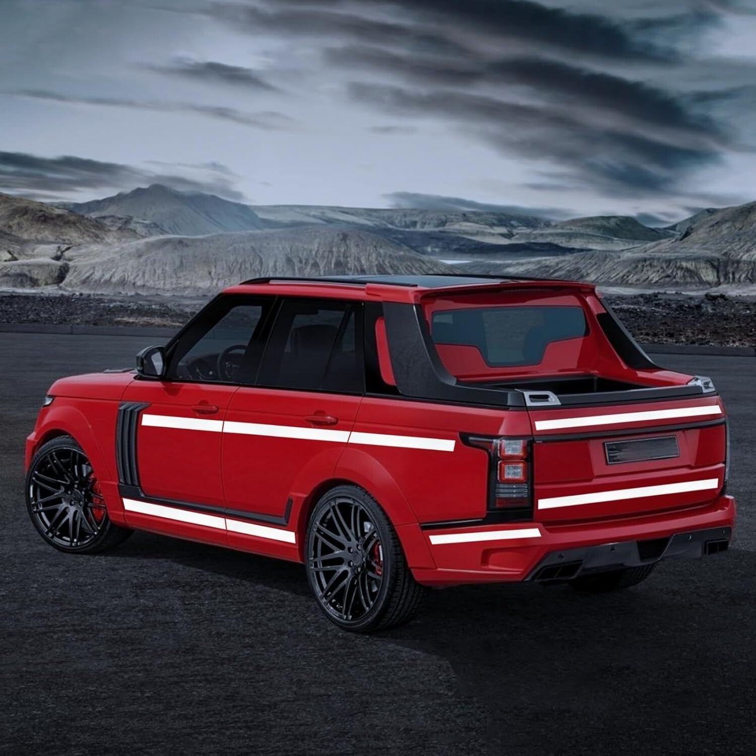 Durable Non-Fading Reflective Tape 2'' x 68 FT for Enhanced Outdoor Safety