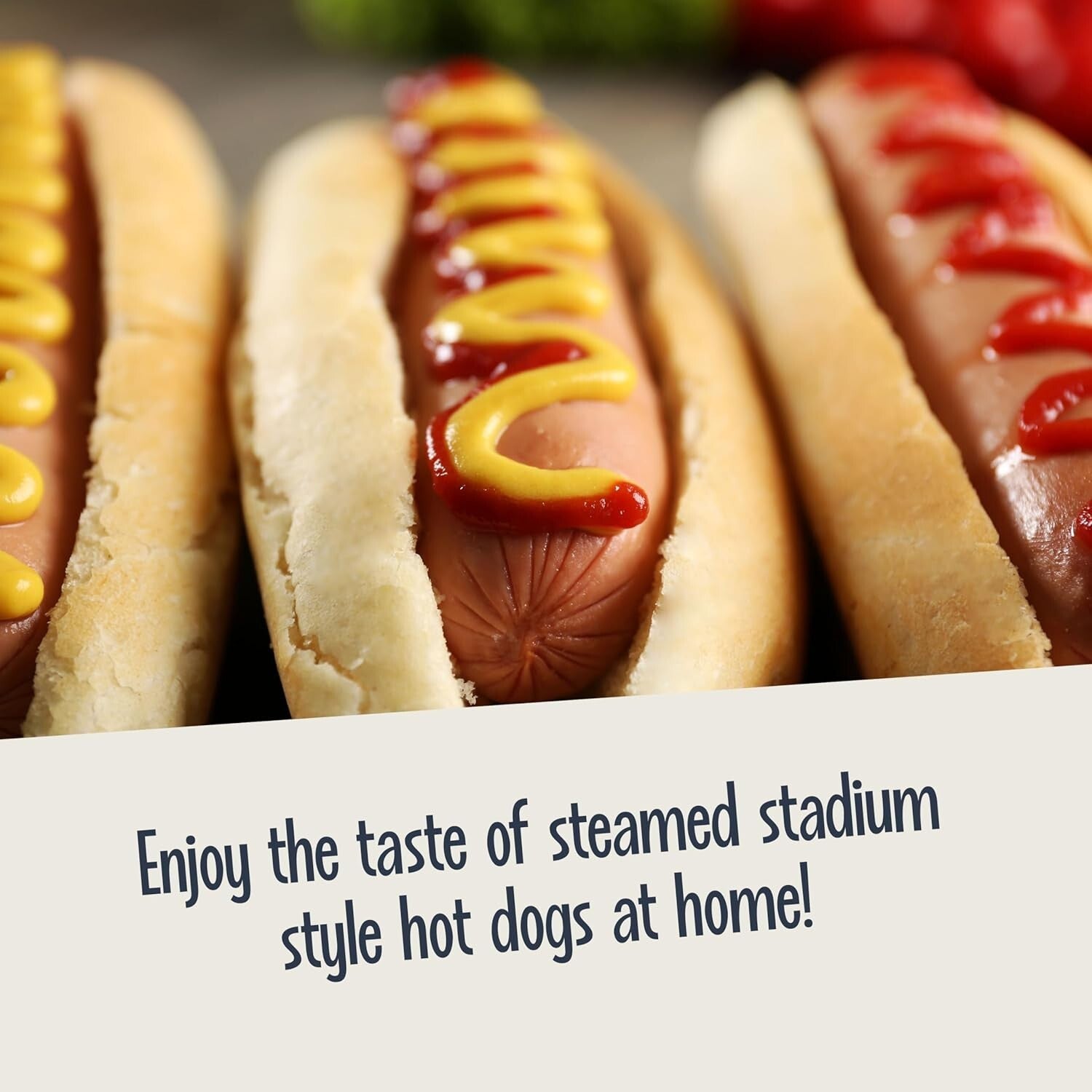 Aqua Hot Dog Steamer with Bun Warmer - Perfect for Parties & Gatherings
