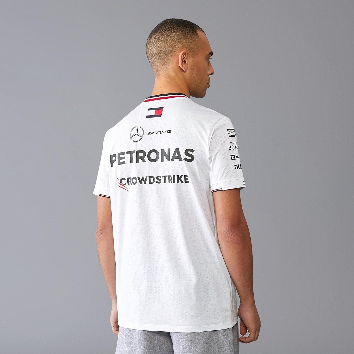 2024 F1 Men's Driver T-Shirt - Premium Polyester Blend & Stylish Details