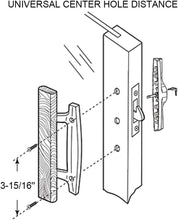 Load image into Gallery viewer, High-Quality Wood Sliding Patio Door Handle Set with Adjustable Locking System