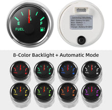 Load image into Gallery viewer, Universal Fit Fuel Sender and Gauge for Boats, Trucks, and RVs - Quick Install