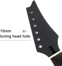Load image into Gallery viewer, Ibanez-Style Replacement Guitar Neck - Maple/Rosewood, Easy Install, 24 Frets