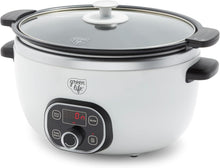 Load image into Gallery viewer, Large 6 Quart Programmable Slow Cooker with Nonstick Ceramic &amp; Keep Warm Feature