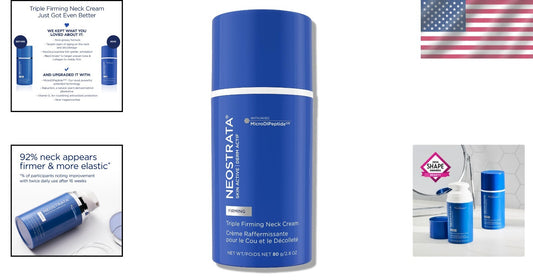 Fragrance-Free Firming Neck Moisturizer, Smooths Wrinkles & Defines Décolletage