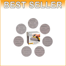 Load image into Gallery viewer, Abranet 5-Inch Mix-Pack Sanding Discs - 35 Pieces, Hook &amp; Loop, Dust-Free